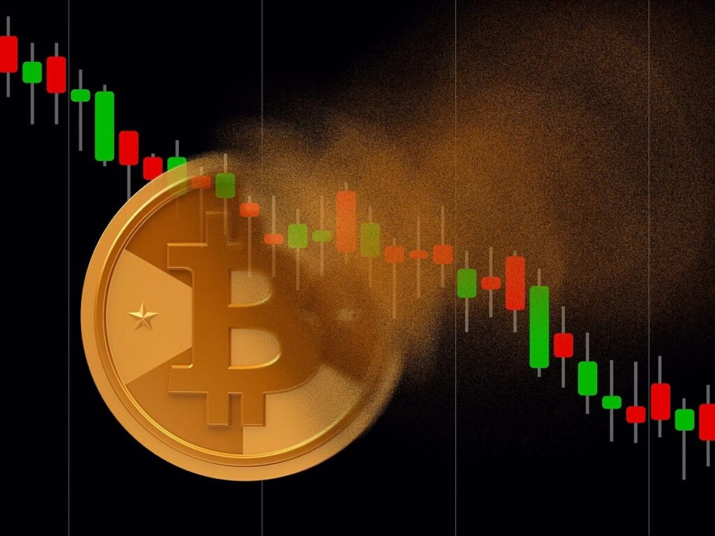 How bitcoin’s plunge relates to a weakening stock market