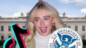 White House Compares ICE Arrests to Sabrina Carpenter Sex Positions