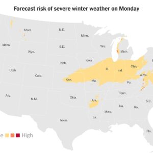 Storm Threatens to Bring ‘Widespread and Impactful’ Snow and Ice to Northeast