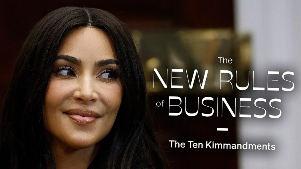 Kim Kardashian Teaching Business MasterClass With ‘Ten Kimmandments’