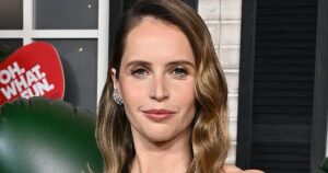 Felicity Jones Details Holiday Stress With Her & Charles Guard’s Kids