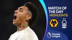 Forest claim three points as Wolves’ winless run continues