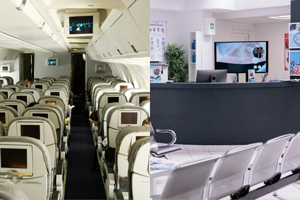 Germaphobes, Rejoice! Airplane and Hospital Air Is Actually Pretty Clean, Study Claims