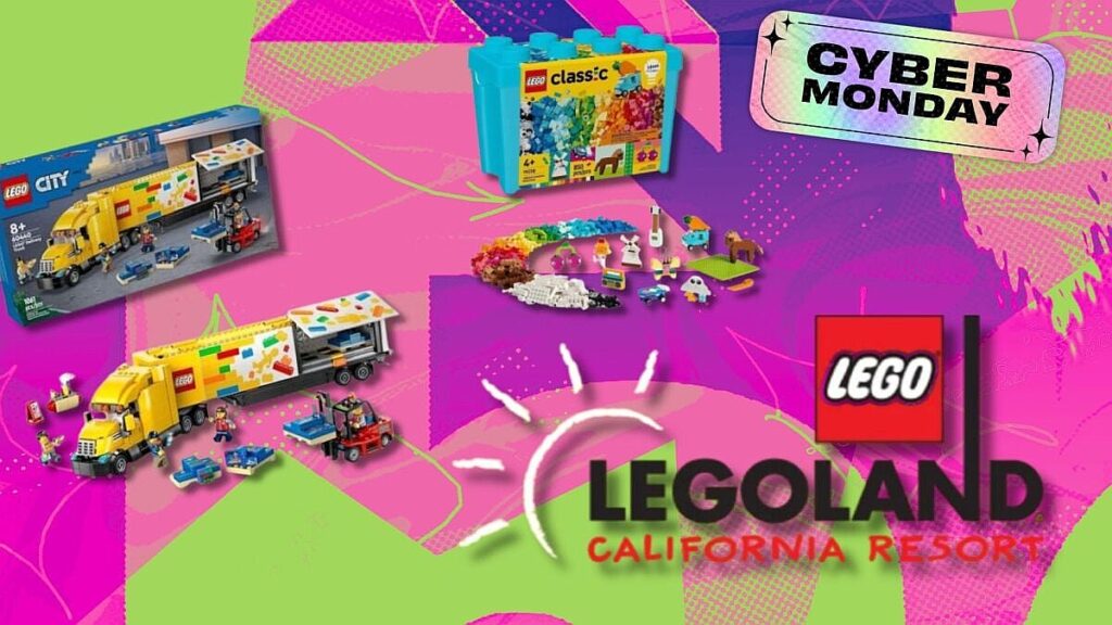 Buy an on-sale Lego set at Amazon during Cyber Monday and score 60% off Legoland tickets