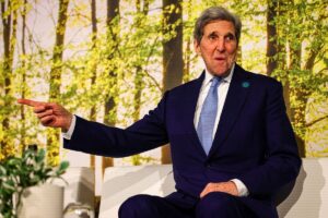 Lucas: Ex-climate czar Kerry working the knight shift