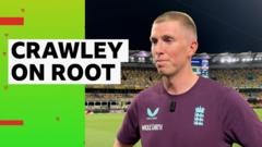 ‘The best player I’ve ever played with’ – Crawley ‘chuffed’ for Root