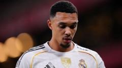 Real Madrid’s Alexander-Arnold out for two months