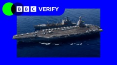 Tracking build-up of US military planes and warships near Venezuela