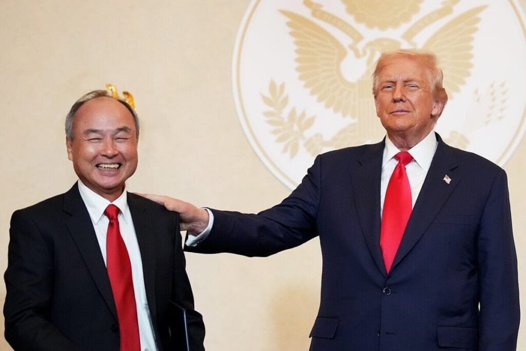 Softbank CEO Wants to Build ‘Trump Industrial Parks’ on Federal Land to Boost AI: Report