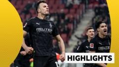 Unlucky own goal helps Gladbach beat Mainz