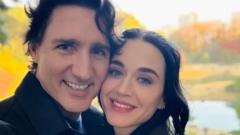 Katy Perry goes Instagram official with Justin Trudeau
