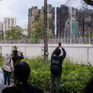 Hong Kong Man Arrested After Posting Online About Deadly Fire