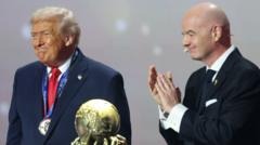 President Trump wins inaugural Fifa Peace Prize