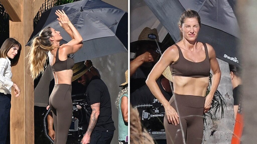 Gisele Bündchen Shows Off Fit Frame While Filming in Miami
