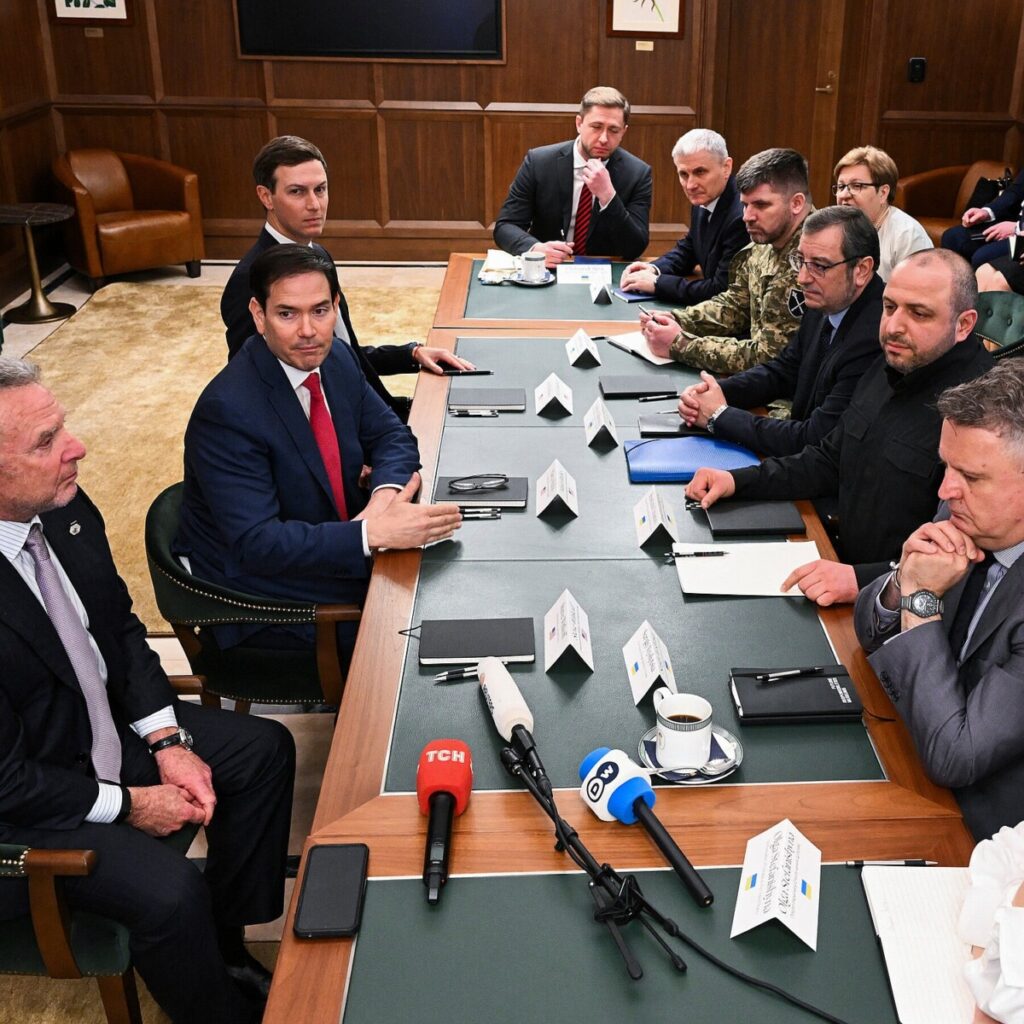 Rubio Says ‘Much Work’ to Be Done After Talks With Ukrainian Officials